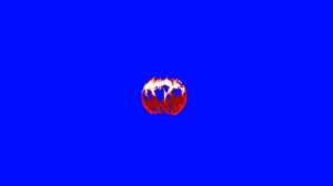 Sonic 3 - Fire Shield (Blue Screen V2)