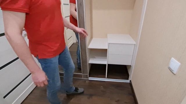 Обзор шкафа-купе с зеркалами в прихожей смотреть онлайн