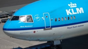 KLM McDonnell Douglas MD-11 Pushback and Start up @ Amsterdam Schipol Airport