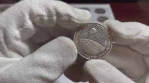 ВИДЕО#29 Казахстан 50 тенге, 2007 Юбилейные монеты 
Первый спутник