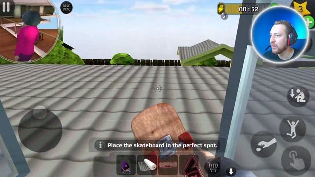 КАК ПРОЙТИ УРОВЕНЬ СО СКЕЙТБОРДОМ Scary Teacher 3D Прохождение смотреть онлайн