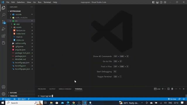 Create New Project in Angular CLI command #angularforbeginners #angular  13/14/15