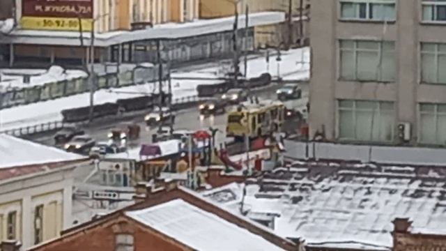 Троллейбус №53 Омск, маршрут №7. смотреть онлайн