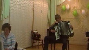 На аккордеоне маленький цветок (Усов Борис)