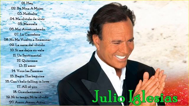 julio Iglesias Grandes éxitos - Mejores canciones Álbum Julio Iglesias 2020 смотреть онлайн