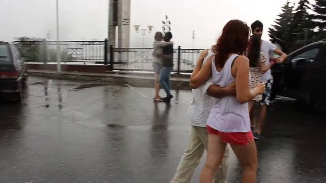 Кизомба под дождем. Набережные Челны и Казань в Ижевске. 2016г. Kizomba.