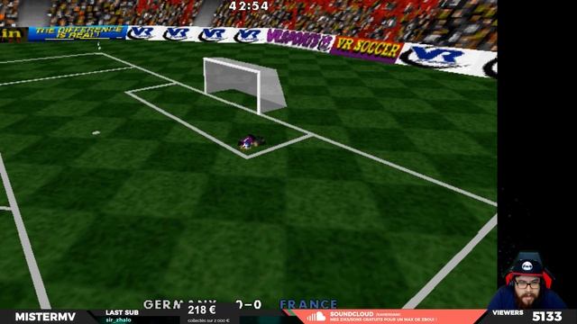 VR SOCCER '96 - ALLEZ LES BLEUS ! смотреть онлайн