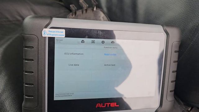 ✅️ Part 1 Renault Master III SID321 ABS ESP Fault DTC 403713 Wheel Speed Sensor AUTEL Diagnostic