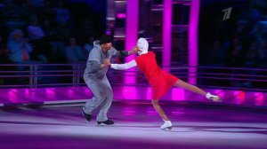 Оксана Домнина и Владимир Яглыч. "Eye Of The Tiger...g The Distance". Фрагмент выпуска от 22.09.2013