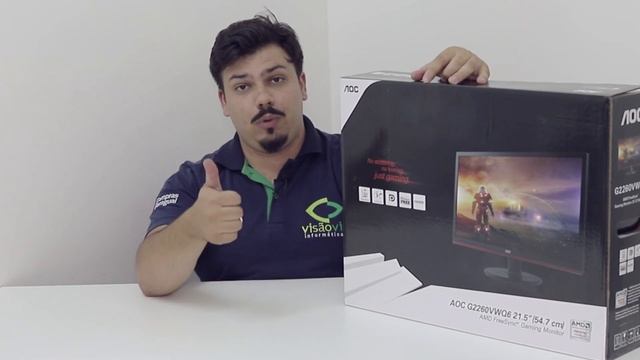 Monitor AOC Gamer G2260VWQ6 Baixo Custo - Visãovip Informática - Compras Paraguai смотреть онлайн