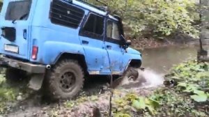 Off road Бабугент . Уаз на 32 нортеках