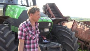 Тракторный парк фермерского хозяйства Урожайное