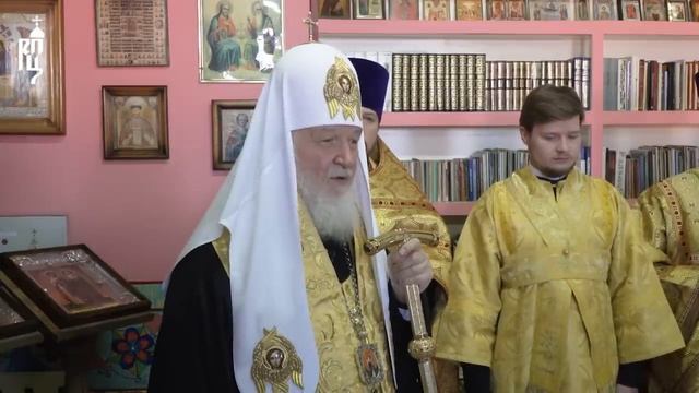 Святейший Патриарх Кирилл посетил исправительную колонию № 15 в Норильске.mp4