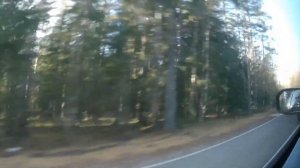 Лагерь ОЗЕРО ЗЕРКАЛЬНОЕ в Ленинградской области. Часть 1. Дорога.