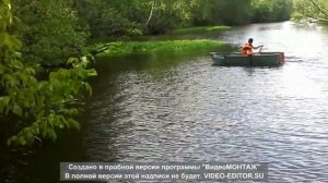 Пушкино, река Уча, лодка мечта.