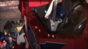 Трансформеры Прайм охотники на чудовищ  Последние слова Оптимуса Прайма