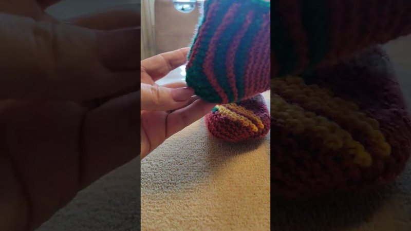 видео на канале. жмите на фото под видео #калиновская #gestrickenehausschuh #shorts