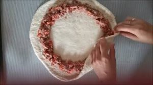 МЯСНОЙ ПИРОГ В ДУХОВКЕ! Пирог из дрожжевого теста. Рецепты с фаршем. Турецкая пицца с мясом.