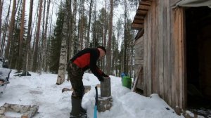 В тайгу на зимовье с приключениями.  Часть первая, дорога.