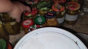 Храним заготовки в неглубоком подполье: ревизия заготовок помидоров, огурцов, грибов и остального