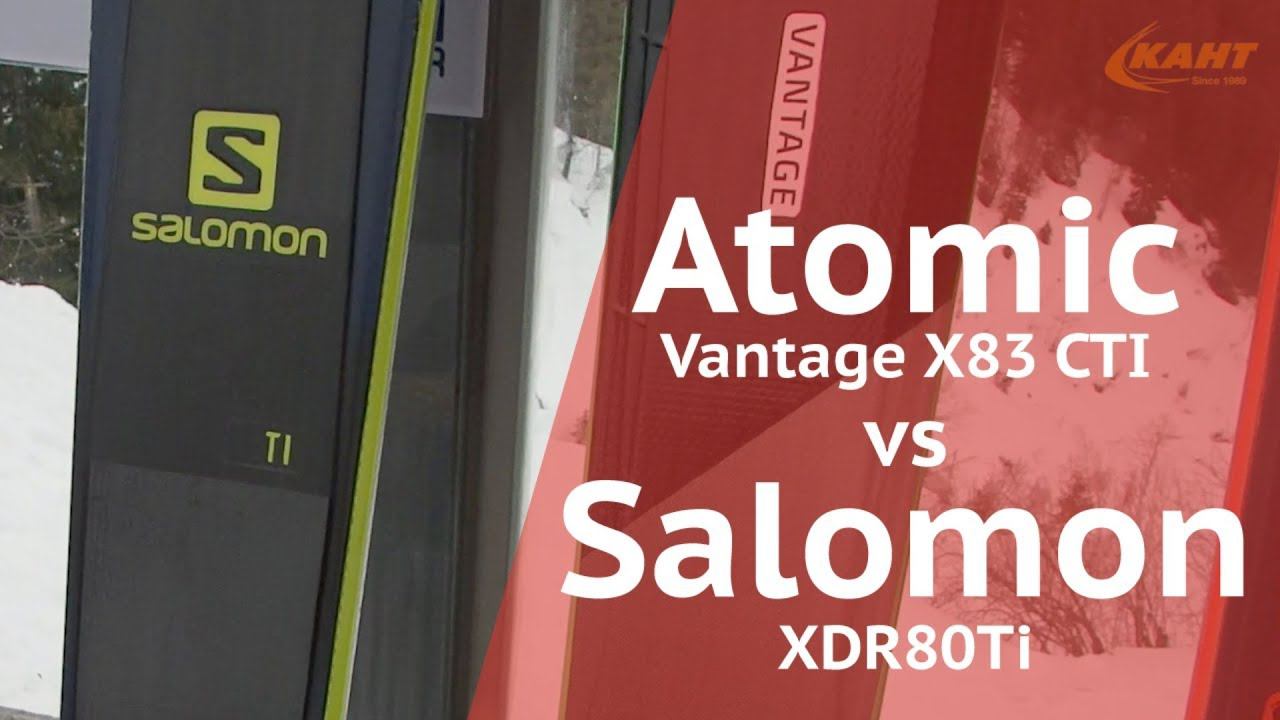 Salomon XDR80Ti vs Atomic Vantage X83CTI