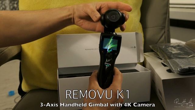 Unboxing REMOVU K1 3-Axis Handheld Gimbal with 4K Camera смотреть онлайн