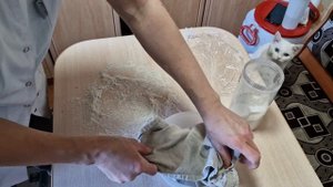 Формовка и расстойка ржаного хлеба.