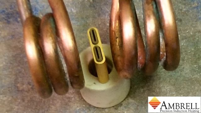 Melting Glass Solder Preforms with Induction Heating смотреть онлайн