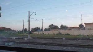 Прибытие на станцию Мичуринск-Уральский, на поезде 028Ч "Таврия" Москва-Симферополь.