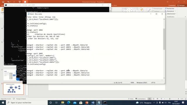 MongoDb : Partitionnement sous windows смотреть онлайн