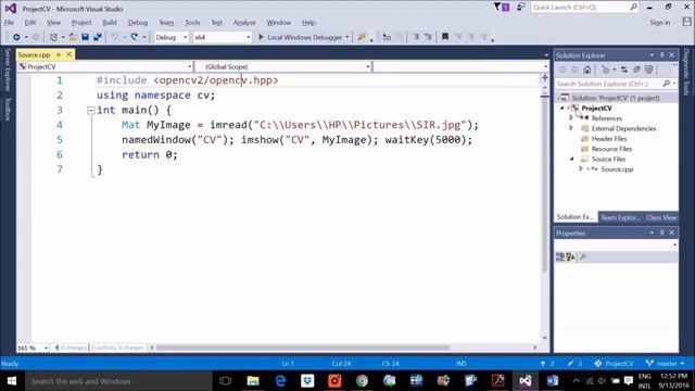 4 Video Capture and Canny Edge Detection Using OpenCV 310 with Visual Studio 2015 IN HINDI
