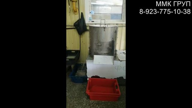 Очиститель центробежный для обработки слизистых субпродуктов