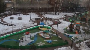 Timelapse детская площадка