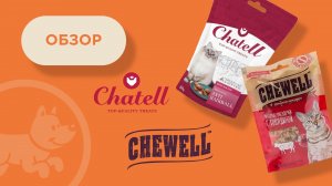 Обзор лакомств Chatell и Chewell