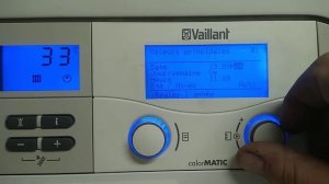 Comment régler l'heure sur une régulation Vaillant calormatic vrc 430 ?