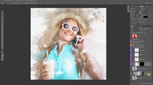 Watercolor Photoshop Action - Premium Guide