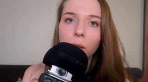 ASMR Mouth Sounds & Personal Attention. Doing your makeup. Inaudible whispers.