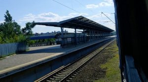 Киев - Борисполь из окна поезда