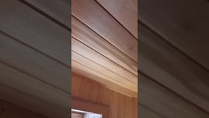 Баня отделка парной печь вагонка. Краткий обзор нашей работы.