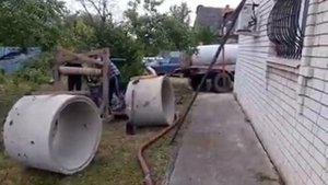 Выгребная яма.Длина шлангов при откачке кто хочет работать и зарабатывать!!!