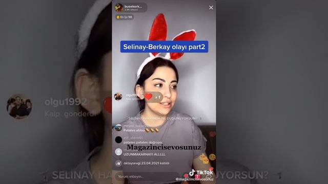 Buseden selinay berkan açıklaması