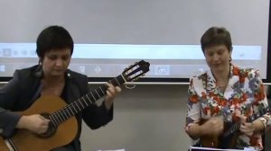 Вера Макарова Презентация сборника для ДМШ "Лучик счастья" в исполнении автора