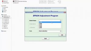 Reset Epson L375 L365 L120 L220 L455 L475 L565 L575 L805 L850 L1300 L1800