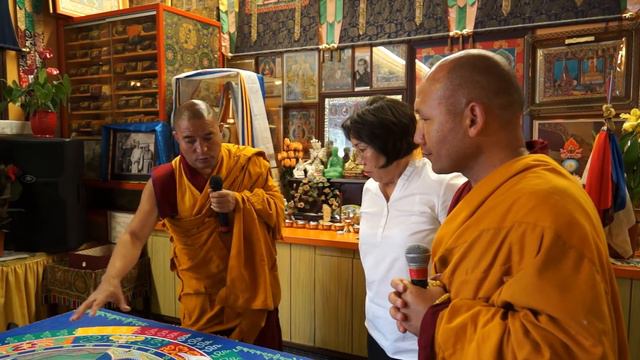 Drepung Gomang Sacred Arts Tour. Nitsan, 2017 .  part2 смотреть онлайн