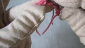 Как набрать петли из воздушной цепочки / How to knit loops from the air chain