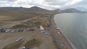 Тихая бухта Крым, мыс Хамелеон, Коктебель