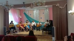 Ансамбль гитаристов "В поисках До мажора" автор и руководитель А.В.Гаевой