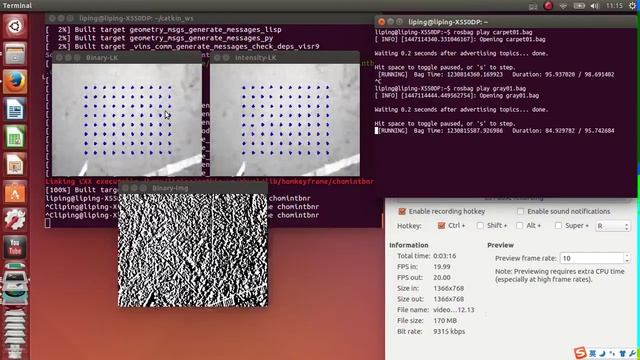 Robust Lucas Kanade (LK) Algorithm using a Binary Transformation