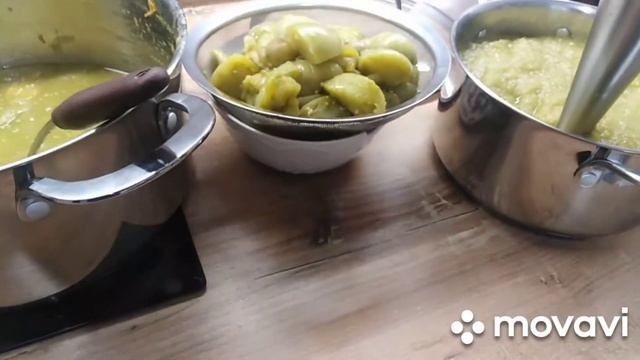 Икра из зелёных помидор.