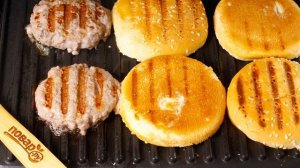 Бургеры на электрогриле